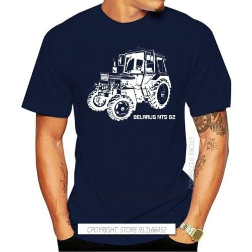 Cool T-Shirt Belarus Mts 85 Tractor K 700 Landing Machines Ussr Soviet Union Unisex Tee Men Short Sleeve Clothing Cotton