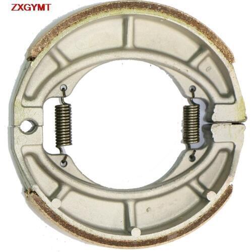 Semi Met Brake Shoe Pads Set fit for SUZUKI DR 600 DR600 S Dakar 1985 - 1987 Front Rear Drum 87 85 86