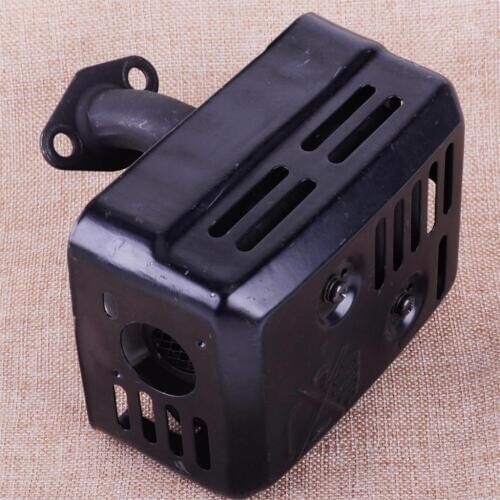 LETAOSK Exhaust Muffler System Fit for Honda GX120 GX160 GX200 5.5 HP 6.5 HP