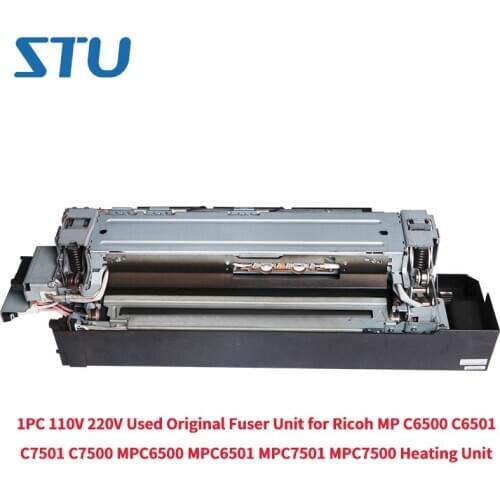 1PC 110V 220V Used Original Fuser Unit for Ricoh MP C6500 C6501 C7501 C7500 MPC6500 MPC6501 MPC7501 MPC7500 Heating Unit