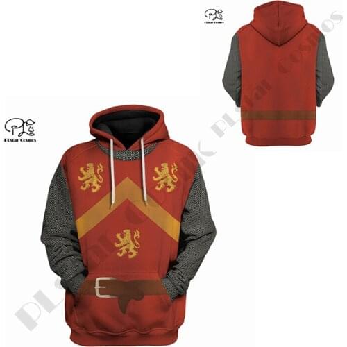 PLstar Cosmos 3Dprint Newest History Halloween Cosplay Royal Art Harajuku Unique Unisex Casual Gift Hoodies/Sweatshirt/Zip C-14