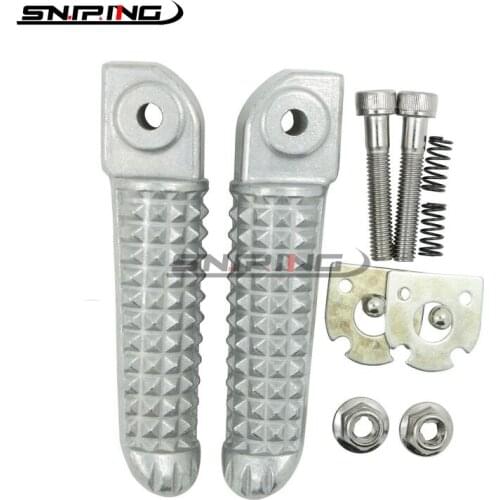 Motorcycle Rear Footrests Foot Pegs For Yamaha YZF R1 2002-2014 R6 2003-2017