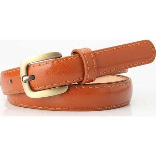 PU Leather Belt Women Square Buckle Pin Buckle Jeans Black Belts Men Luxury Brand Female Black Strap Ladies Waistband