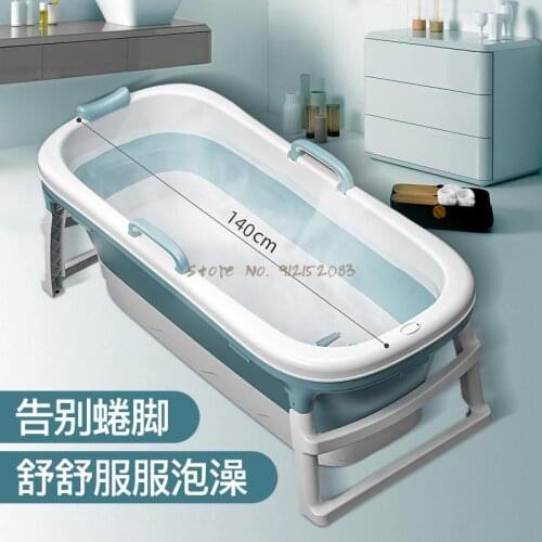Adult Bathtub Folding Bathtub Large Size Childrens Bathtub Adult Full Body Bathtub Household Artifact
