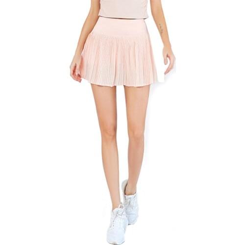 NWT 2021 Tennis Skirt Yoga Shorts for Women Workout Running Sports Shorts Back Zipper Pocket Lightweight Breathable Short