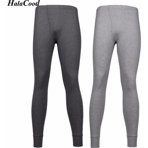 2Pcs/lot New Hot Sell 2019 Underwear Winter Mens Warm Thermal Underwear Cotton Long Johns Underpants Thermal Underwear For Men
