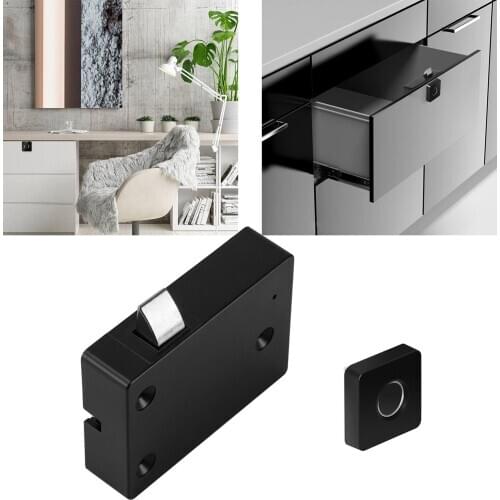 Smart Fingerprint Drawer Lock Electronic Intelligent Wardrobe Security
