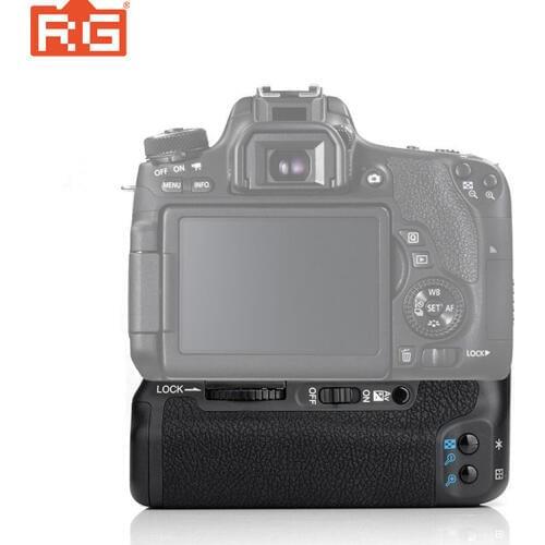 MEIKE MK-760D Vertical Battery Grip Holder for Canon 750D 760D LP-E17 as BG-E18,Camera Battery Handle for Canon 750D 760D