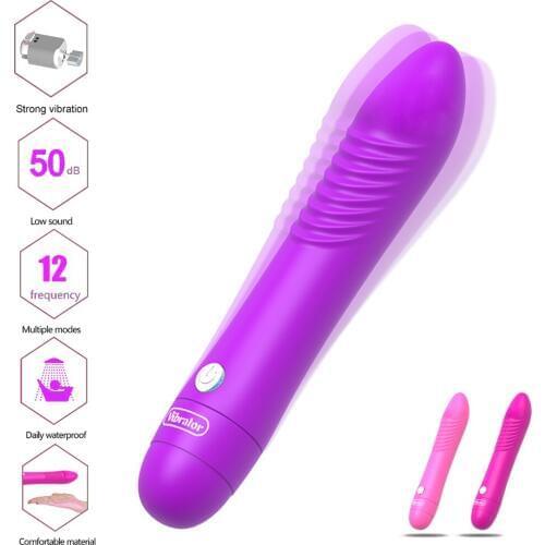 G Spot Dildo Vibrator Sex Toys For Women AV Stick Powerful Vibrator Massager Female Masturbators G-spot Clitoris Stimulator