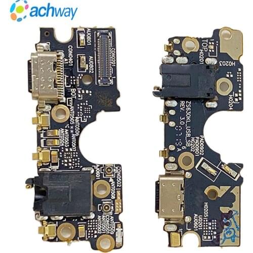 100% Tested For Asus Zenfone 6 ZS630KL USB Charging Port Charger Port Dock Plug Connector Board Replacement For ASUS ZS630KL