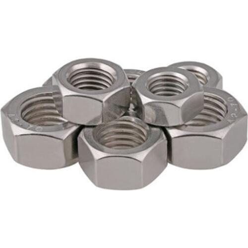 100Pcs DIN934 M1.4 M1.6 M2 M2.5 M3 M4 Carbon Steel Hex Nut Hexagon Nuts Metric Thread Suit For Screws Bolts HW010
