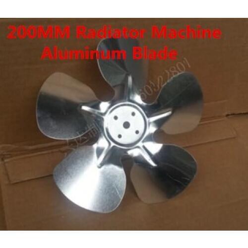 Fast Free Ship 5PCS 200MM fin-cooled machine/radiator machine aluminum blade The cooler motor wind leaf. Aluminum radiator motor