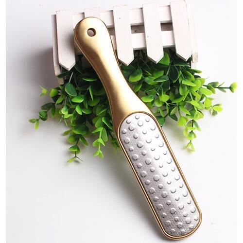 Double Side Foot Rasp File Hard Dead Skin Callus Remover Foot Rasp File Exfoliating Clam Shell Color Foot Care Pedicure Tools
