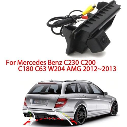 For Mercedes Benz C230 C200 C180 C63 W204 AMG 2012~2013 Car Rear View Back Up Reverse Parking Camera