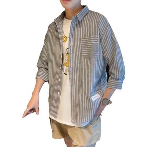 NINIBEIBEI Men's Slim Fit Shirts