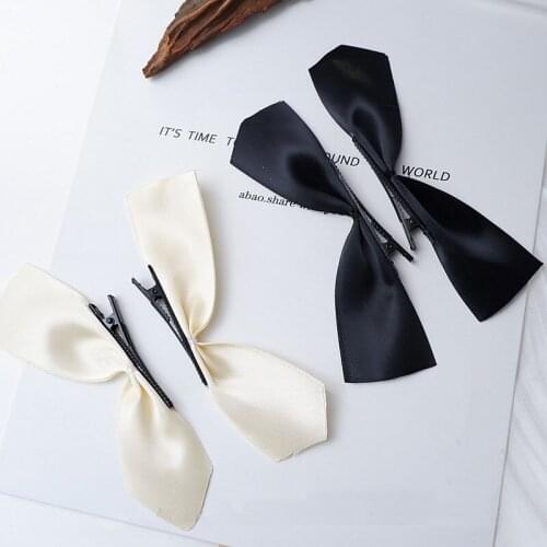 2021 Bow Hair Ribbon Elastic HairTie Vintage Fashion Headwear Lady Elegant Hair Accessories Women Decoration Girls Scrunchie