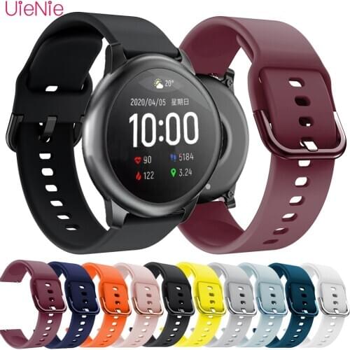 Silicone Straps For Haylou Solar LS05 Smart Watch Sport Wristband For XiaoMi Haylou Solar Wrist Strap Bracelet Watch accessories