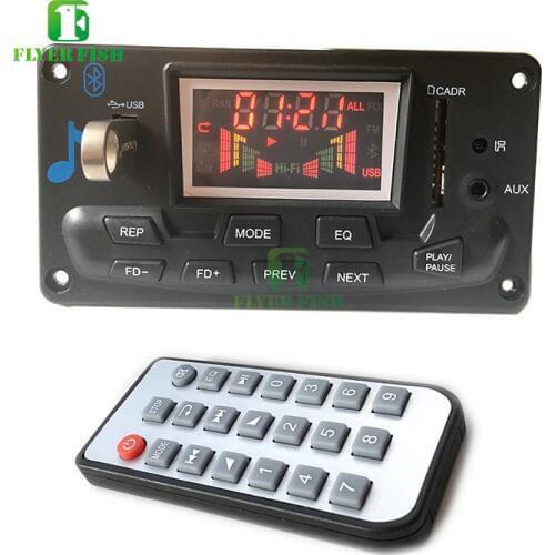 Bluetooth LED Music Audio Spectrum indicator APE MP3 Board Level indicator VU Meter Speed FLAC WMA FM Receiver Module APP ON Car