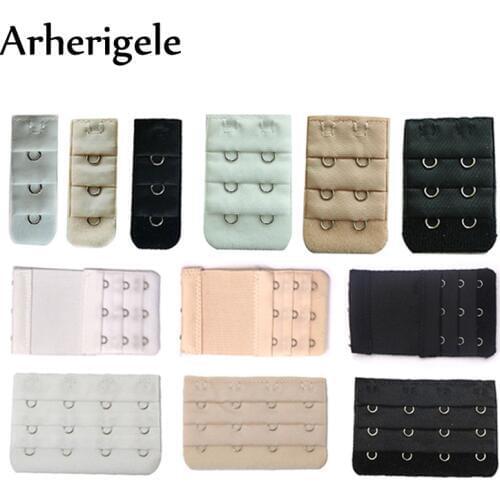 Arherigele Bra Extenders 3 Rows1/2/3/4/5 Hooks Bra Strap Extenders Sewing Tool Women Bra Intimates Accessories Sujetador 5pc/lot