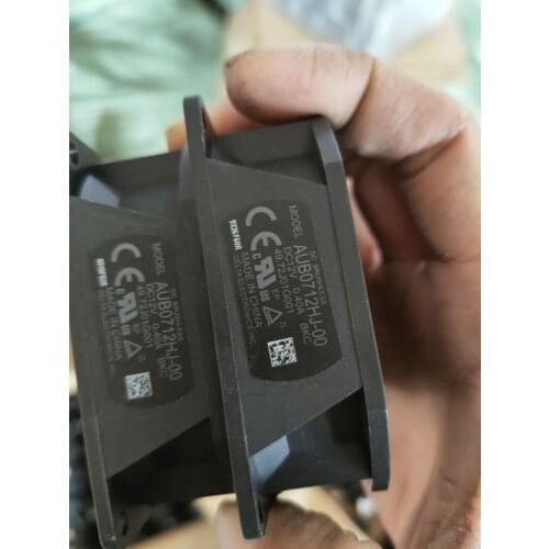 New original Delta AUB0712HJ-00 BKC DC12V 0.4A 3 Lines 75*75*25MM 7cm projector cooling fan