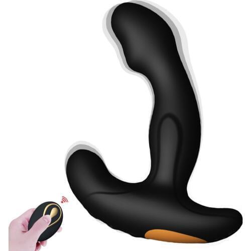 Hot！Erotic Toys Silicone Prostate Stimulator Vibrator G spot Male Prostate Massage Charge Vibrator Dildo Butt Plug Anal sex toys
