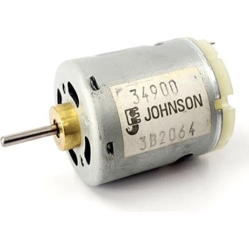 JOHNSON RS-365 Carbon Brush DC Motor 6V~24V 25800RPM High Speed Engine For Heat Gun Hair Drier