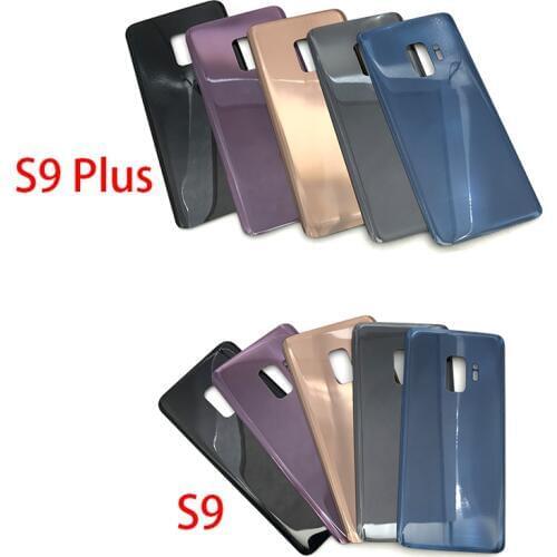 Back Glass Rear Cover For Samsung Galaxy S9 G960F S9 Plus G965F Battery Door Housing Battery back cover