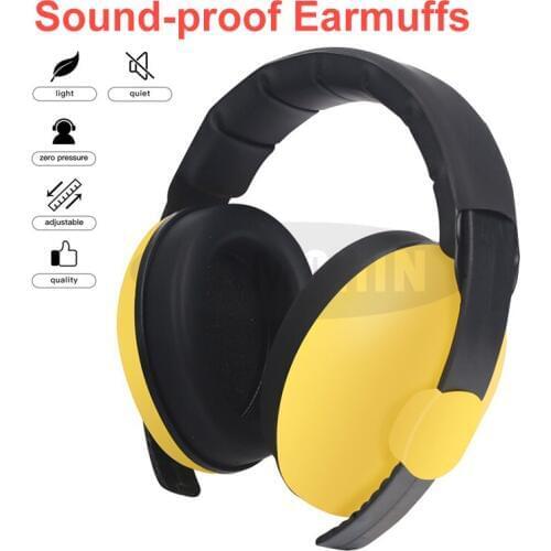 Baby Children Sleep Learning Ear Defenders Noise Proof Earmuffs Protection Baby Anti-Noise Comfortable Durable Headphone