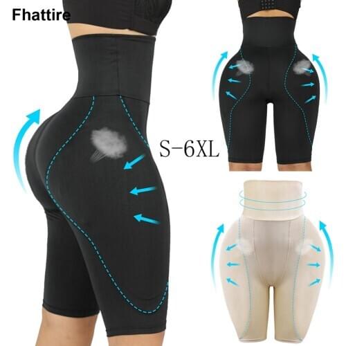 Women Butt Lifter Waist Tummy Control Shapewear Body Underwear Shaper Pad Control Panties Fake Buttocks Lingerie Thigh Slimmer