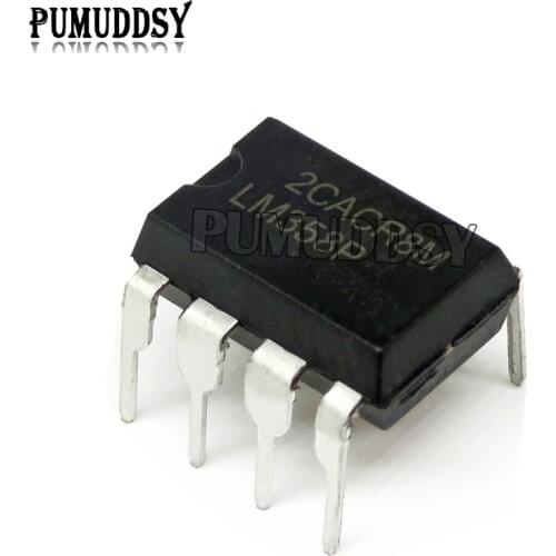 10PCS/Lot LM358 LM358P HA17358 LM358N DIP-8 Original New IC Chip DIP