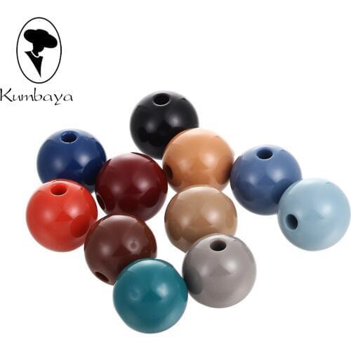 20 pcs/lot Resic Round Beads Charms Jewelry Accessory Women DIY Pendants Earrings Necklace Handmade Parts DIY Gifts P798