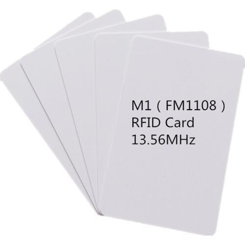 200pcs Inkjet 13.56Mhz RFID ID Card Blank ID Card Printed by Epson or Canon Printer for Access Control System