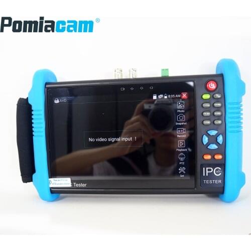 7inch CCTV TESTER IPC-9800MOVT WANGLU Monitor Camera 7500mAh Included Video Level Meter WIFI Dual 1000M LAN Ports HDMI In/out