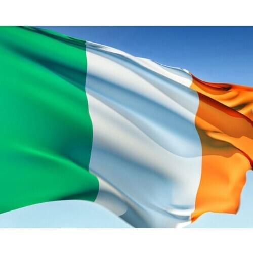 90*150 Cm Irish flag Hanging Office Activity Parade Festival Home Decoration Drop Shipping National Flag