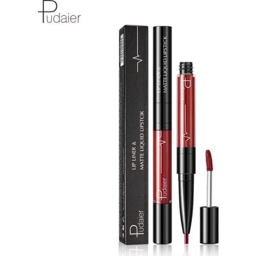 Pudaier Velvety Matte Texture Is Not Easy To Be Decolorized for A Long Time Long Lasting Matte Lipstick Set Makeup Cosmetic
