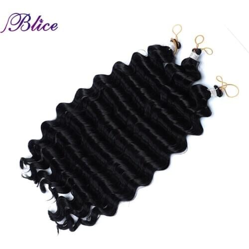 Blice Synthetic Braid Hair Extensions No Weft Hair Weaving Freetress Crochet Latch Hair One Bundle Sale For Black Women