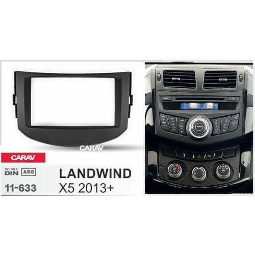 CARAV 11-633 Top Quality Radio Fascia for LANDWIND X5 2013+ Stereo Fascia Dash CD Trim Installation Kit