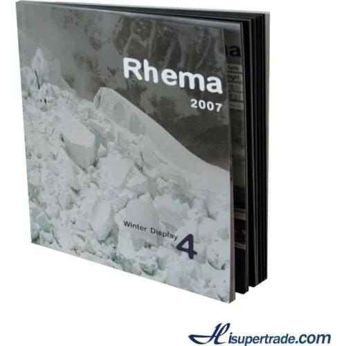 Custom design made MOQ 500pcs 16 pages A5 menu / small catalog / booklet printing