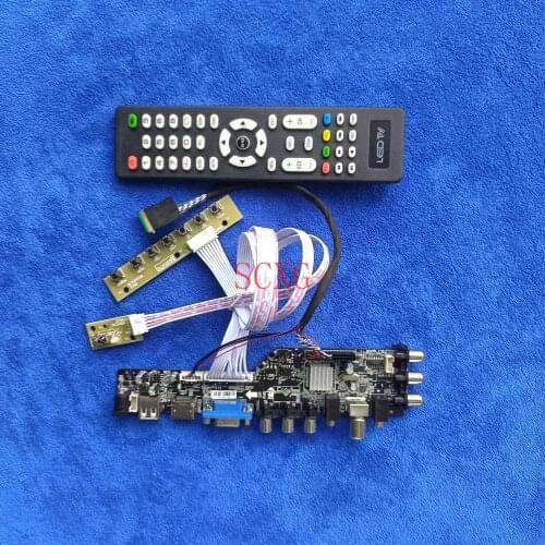 1920*1080 Kit LED LCD For B156HAN01.0/B156HB01 V0 VGA USB AV DVB HDMI-compatible Signal digital LVDS 40 Pin Matrix drive board