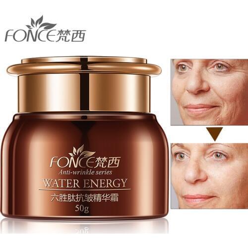 Korea Anti wrinkle Remover Face Cream anti Aging Dry Skin Hydrating Facial Lifting Firming Day Night Cream Six Peptide Serum 50g