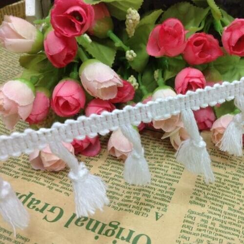 Lace tassel Ribbon DIY Sew Apparel Accessories Handmade Trims Wedding birthday party Scrapbook necklace skirt dress