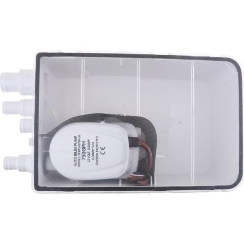 MagiDeal 12V 600GPH Boat Marine Shower Sump Bilge Pump Drain Kit System