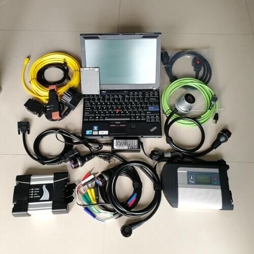 MB Star C4 Icom Next 1TB SSD 2in1 V12/2020 Software in Used L-enevo laptop X201 I7 8G for Auto Diagnostic Tool ready use