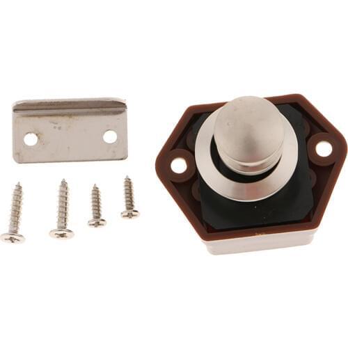 Mini Push Button Catch lock Pop Up Knob RV/Truck/Boat/Motor Home/Cupboard/Drawer