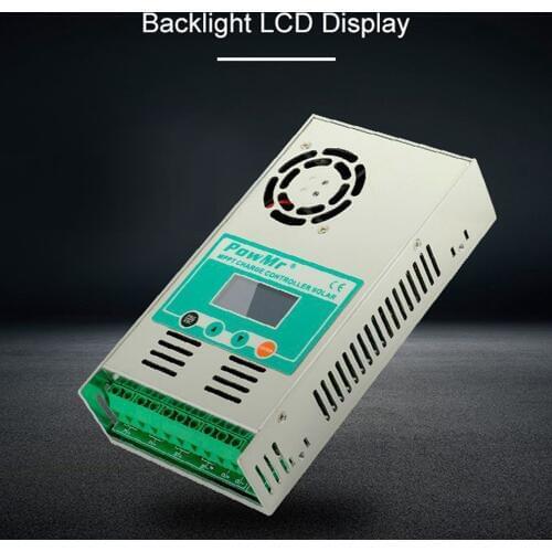 MPPT-60A Safe Reliable Solar Charge Discharge Controller 12/24/36/48V Auto-Max DC190V Input Outdoor Solar Controller With Fan