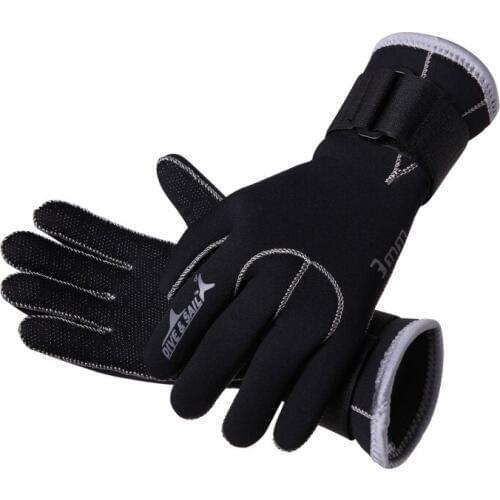 3MM Snorkeling Equipment Neoprene Scuba Dive Gloves Swim Gloves Anti Scratch Keep Warm Wetsuit Swim Spearfishing S-XL
