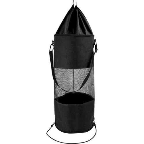 Boat Trash Bag Portable Mesh Trash Storage Bag for Boat, Kayak, Camper, Golf Cart, RV Universal Trash Container