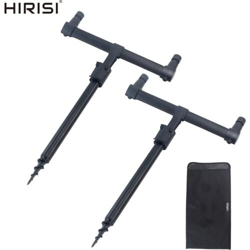 Carp Fishing Tackle Bag Rod Pod Set with bag 2pcs Bank Sticks and 2pcs Buzz Bars Butt