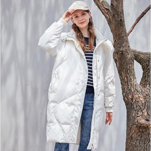Latest Woman Autumn winter Fashion cotton Down Jacket long Parkas warm Coat Female winter jacket woman clothes