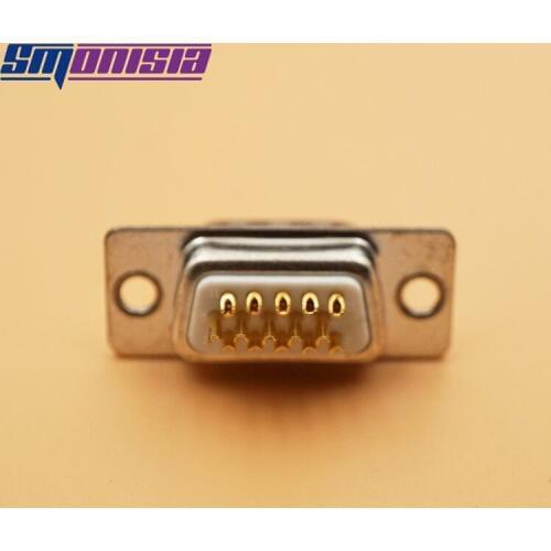100pcs Computer DB15 Male Wire Socket Plug BD15 VGA Display 3U plated Gold Male Connector